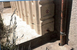 MURDEAU : récupérateur d’eau de pluieStockage modulaire aérien d’eau de pluie - Accessoires d’installation